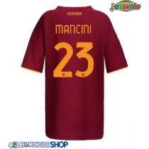 Maglie da calcio AS Roma Gianluca Mancini #23 Prima Maglia Femminile 2025-26 Manica Corta
